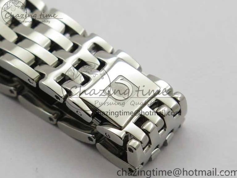 0425 De Ville Prestige Quartz 27.4 mm SS ZF 1:1 Best Edition White Dial on SS Bracelet Jap Quartz Practical 7905